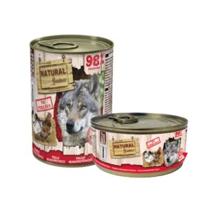 NATURAL GREATNESS - Pollo Monoproteico - Alimento Húmedo Completo para Perros Adultos (Gama Monoproteica)