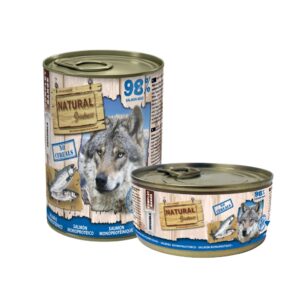 NATURAL GREATNESS - Salmon Monoproteico - Alimento Húmedo Completo para Perros Adultos (Gama Monoproteica)