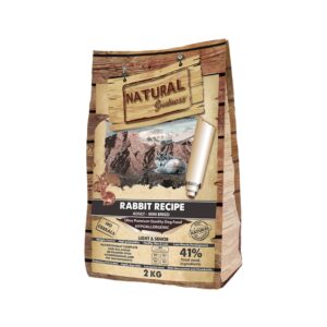 NATURAL GREATNESS - Rabbit Recipe Mini Light & Senior - Alimento Completo en Pienso Seco para Perros Adultos y Senior de Razas Pequeñas Esterilizados o con Sobrepeso (Receta de Conejo)