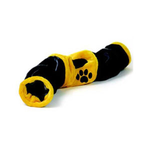 RIBECAN - Túnel Gato Amarillo y Negro (18x120 cm)