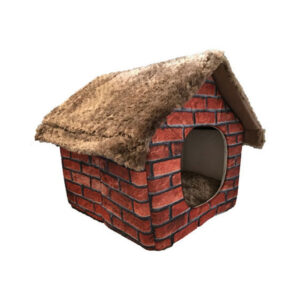 RIBECAN - Casita N8 (56x48x48 cm) para Perros y Gatos