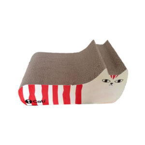 RIBECAN - Rascador Gato de Cartón (41,5x25x18,5 cm)