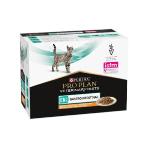PRO PLAN DV - Feline EN Gastrointestinal Sobres Pollo (10x85 gr) - Comida Húmeda para Gatos que Ayuda con los Trastornos Intestinales