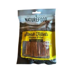 NATUREFOOD - Steak Fillets Chicken & Cod (100 gr) - Filetes de lomo de Pollo y Bacalao