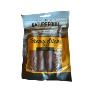NATUREFOOD - Chewy sticks Duck (100 gr) - Palos de Pato masticables