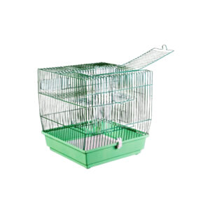 XNRN - Jaula trampa (34,5x31,5x33,5 cm) para Aves Automática Molinillo (Color Verde)