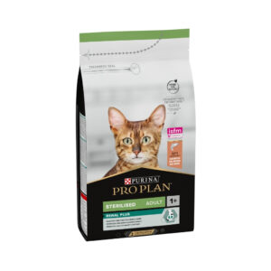 PRO PLAN - Sterilised Adult 1+ Renal Plus - Pienso Seco para Gatos Adultos Esterilizados y Favorece la Función Renal (Salmón)