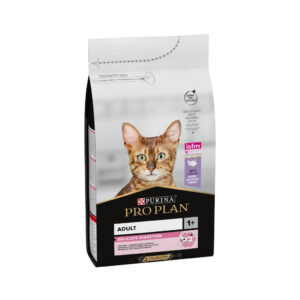 PRO PLAN - Delicate Digestion Adult - Pienso Seco para Gatos Adultos con Digestiones Sensibles (Pavo)
