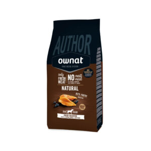OWNAT - Author - GF Rooster Dog (10 kg) - Pienso Seco Sin Cereales para Perros Adultos Todas las Razas (Gallo de Corral)