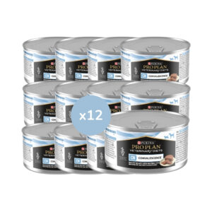 PRO PLAN DV - CN Convalescence Lata (12x195 gr) - Comida Húmeda para Gatos y Perros de Apoyo Nutricional Durante la Convalecencia
