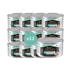 PRO PLAN DV - Feline EN Gastrointestinal Lata (12x195 gr) - Comida Húmeda para Gatos que Ayuda con los Trastornos Intestinales