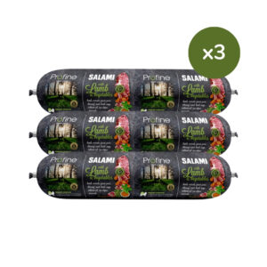 PROFINE - Lamb & Vegetables (3x800 gr) - Comida Húmeda en Salchicha para Perros (Cordero y Vegetales)