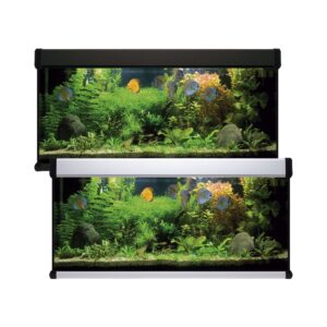 ICA - Aqua Lux Pro 240 (240 Litros) - Kit Completo Acuario para Agua Dulce con Filtro Exterior