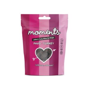 MOMENTS - Pavo (60 gr) - Snacks Sin Cereales para Perros Adultos de Todas las Razas (Pavo)