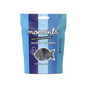 MOMENTS - Salmón (60 gr) - Snacks Sin Cereales para Perros Adultos de Todas las Razas (Salmón)