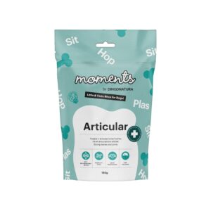 MOMENTS - Articular (150 gr) - Snacks Sin Cereales para Perros Adultos de Todas las Razas que Mantiene en Buen Estado las Articulaciones (Pollo)
