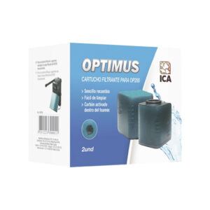 ICA - Carga Foamex + Carbón para Filtro Interior Optimus 200