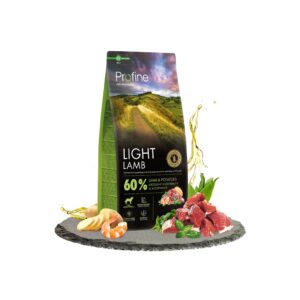 PROFINE - Light Lamb - Pienso Seco para Perros Adultos de Todas las Razas con Control de Peso (Cordero y Patatas)