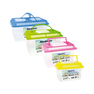 ICA - Aquaporter - Acuario de Plástico para Peces, Reptiles y Animales Pequeños (**COLORES SEGÚN STOCK**)
