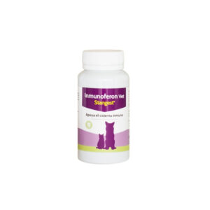 STANGEST - Gradual Action Inmunoferon Vet (30 Comprimidos) - Alimento Complementario de Refuerzo Inmunitario para Perros y Gatos