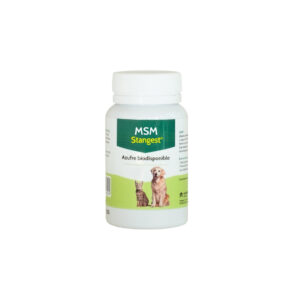 STANGEST - M.S.M (60 Comprimidos) - Alimento Complementario de Aporte de Azufre Biodisponible en Perros y Gatos
