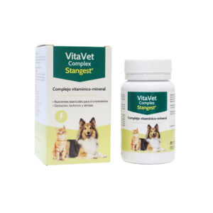 STANGEST - Vitavet Complex (60 Comprimidos) - Alimento Complementario Multivitamínico Reforzado con Minerales y Oligoelementos para Perros y Gatos