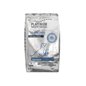 PLATINUM - Puppy Chicken (1,5 kg) - Pienso Semi Seco para Perros Cachorros de Todas las Razas (Pollo)