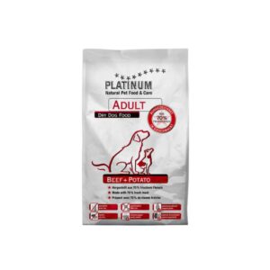 PLATINUM - Beef And Potato (1,5 kg) - Pienso Semi Seco para Perros de Todas las Edades y Razas (Ternera y Patata)