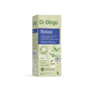 DR. DINGO - Relax (120 ml) - Alimento Complementario Natural para Perros para el Estrés Puntual