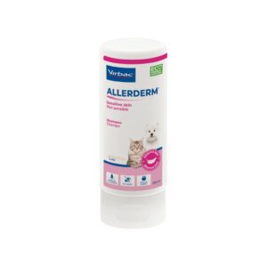 VIRBAC - Allerderm (250 ml) - Champú para Pieles Sensibles de Perros y Gatos