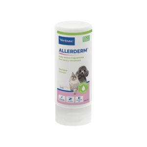 VIRBAC - Allerderm (250 ml) - Champú para Piel Seca y Escamosa de Perros y Gatos