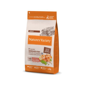 NATURE´S VARIETY - No Grain - (Adult Salmon Noruego) - Pienso Seco de Salmón Noruego para Gatos Adultos