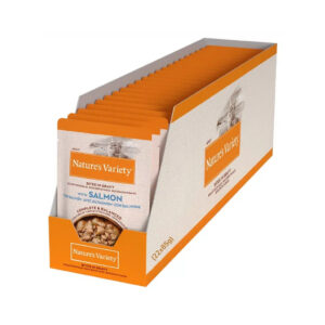 NATURE´S VARIETY - Bites in Gravy (22x85 gr) - Alimento completo para Gatos de Bocaditos en salsa (Salmón)