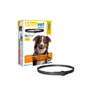 BIOIBERICA - Atopivet (75 cm) - Collar para Ayudar a Mantener la Integridad de la Piel en Perros Medianos y Grandes (Mas de 10 kg)