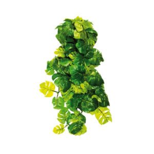 ICA - Philodendron Verde de Plástico para Terrarios