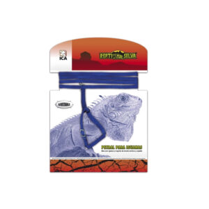 ICA - ReptiSelva - Petral + Correa ideal para Iguanas y Lagartos de Tamaño Pequeño y Mediano