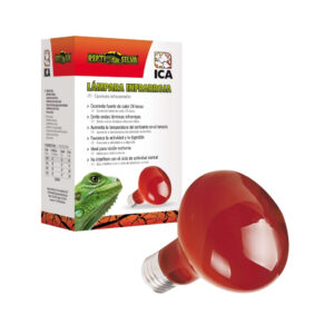 ICA - ReptiSelva - Bombilla Infrarroja para Anfibios y Reptiles Tropicales y Desérticos