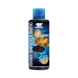 AZOO PLUS- Cloro & Chloramine Remover - Acondicionador de Agua Dulce y Salada (Peces Ornamentales)