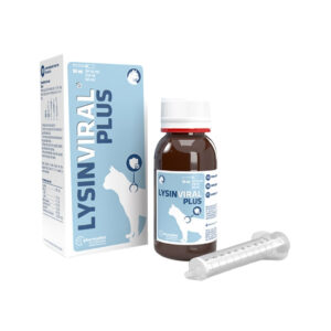 PHARMADIET Lysinviral Plus (50 ml) - Suplemento Inmunitario para Gatos con L-Lisina, Omega 3, Taurina, Beta-glucanos y Probióticos | Apoyo al Sistema Inmunitario