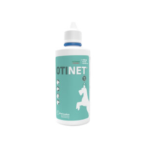 PHARMADIET Otinet (125 ml) - Solución Ótica Limpiadora para Perros, Gatos, Conejos, Roedores y Hurones con Aceite Esencial de Limón | Higiene Auricular Regular