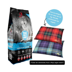 ALPHA SPIRIT Wild Fish - Pienso Seco para Perros Adultos de Todas las Razas (Regalo Colchoneta en Saco de 12 kg) **COLOR COLCHONETA SEGUN STOCK**