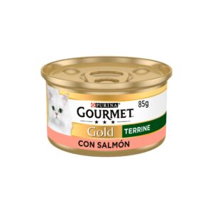 GOURMET - Gold Terrine (85 gr) - Comida Húmeda en Lata (Salmón)