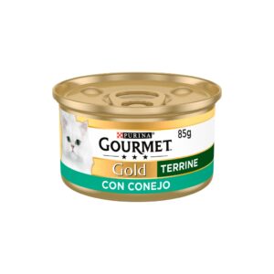 GOURMET - Gold Terrine (85 gr) - Comida Húmeda en Lata (Conejo)