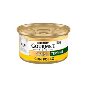 GOURMET - Gold Terrine (85 gr) - Comida Húmeda en Lata (Pollo)