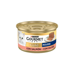 GOURMET - Gold Mousse (85 gr) - Comida Húmeda en Lata (Salmón)
