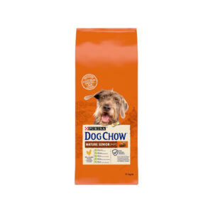DOG CHOW - Mature Senior Chicken (14 kg) - Pienso Seco para Perros Senior (Mas de 7 Años) de Todas las Razas (Pollo)