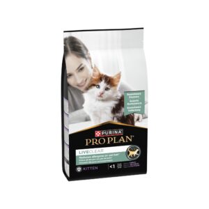 PRO PLAN - Liveclear Kitten (1,4 kg) - Pienso Seco para Gatitos (Menos de 1 Año) que Reduce los Alergenos en su Pelo (Pavo)