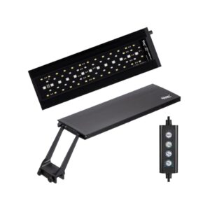HYGGER Pantalla LED WRGB 14 W HG990 - Espectro Total para Acuarios Plantados con Temporizador y Brillo Regulable