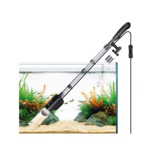AQQA Aspirador Eléctrico Multifunción 6 en 1 Para Acuarios, Sifonado, Limpieza y Filtración