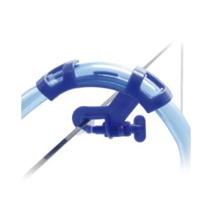 ICA Clip Porta-Manguera Azul - Sujeción Segura para Cambios de Agua y Limpieza de Acuarios